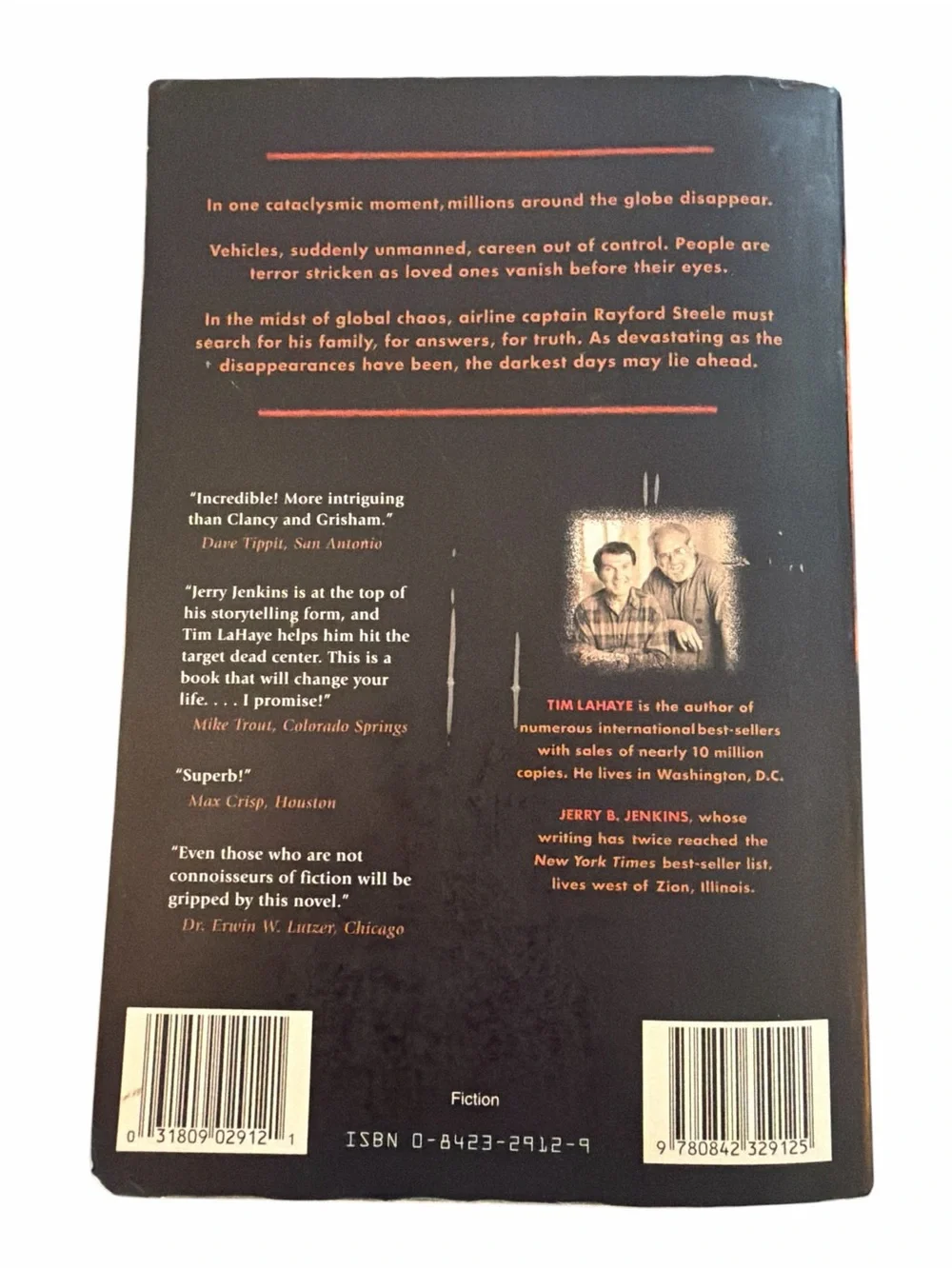 Left Behind Paperback by Tim LaHaye & Jerry B. Jenkins Christian Fiction Series